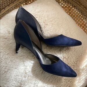 Elegant Navy Women's Heels